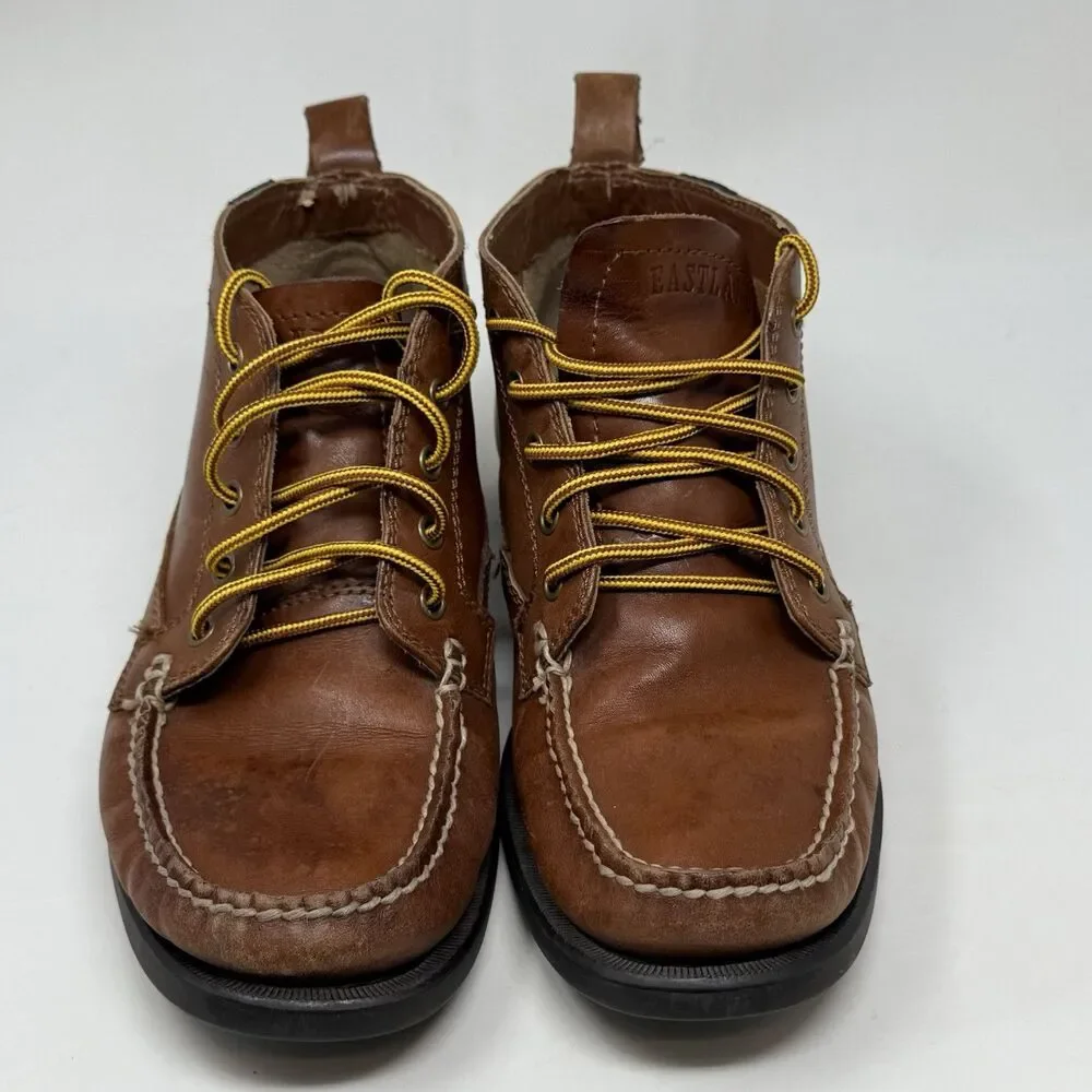 Eastland Seneca Chukka Boots Mens 9 D Brown Leather Casual Preppy Ankle